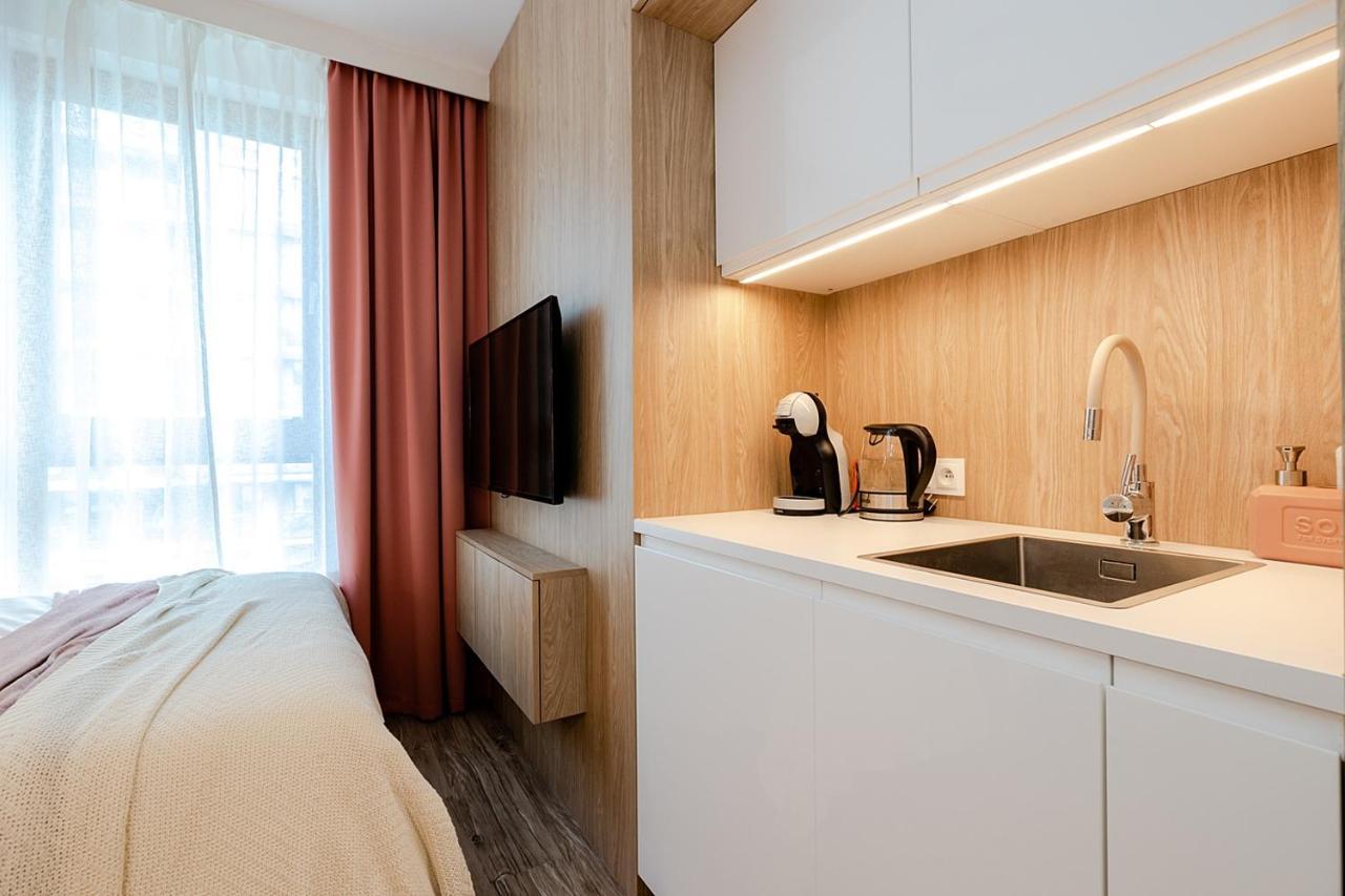Studio Wola Apartament Kasprzaka - Wifi + Smart Tv 华沙 外观 照片