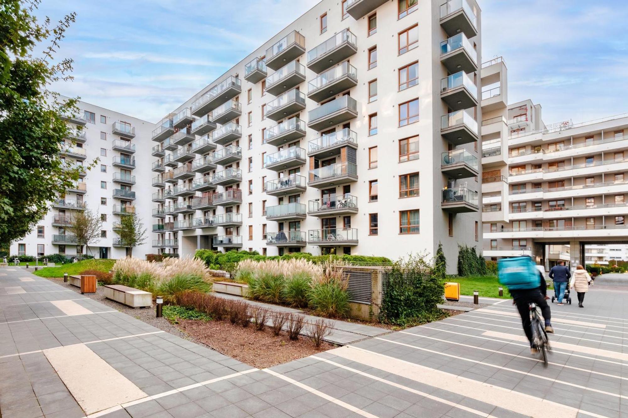 Studio Wola Apartament Kasprzaka - Wifi + Smart Tv 华沙 外观 照片